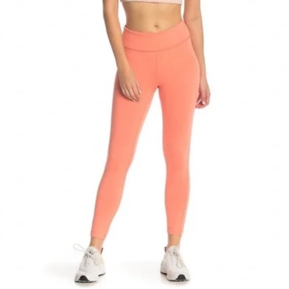 Outdoor Voices TechSweat Leggings - Heathered Terracotta - sz M